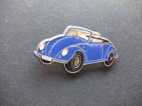 Volkswagen Kever cabriolet donkerblauw model